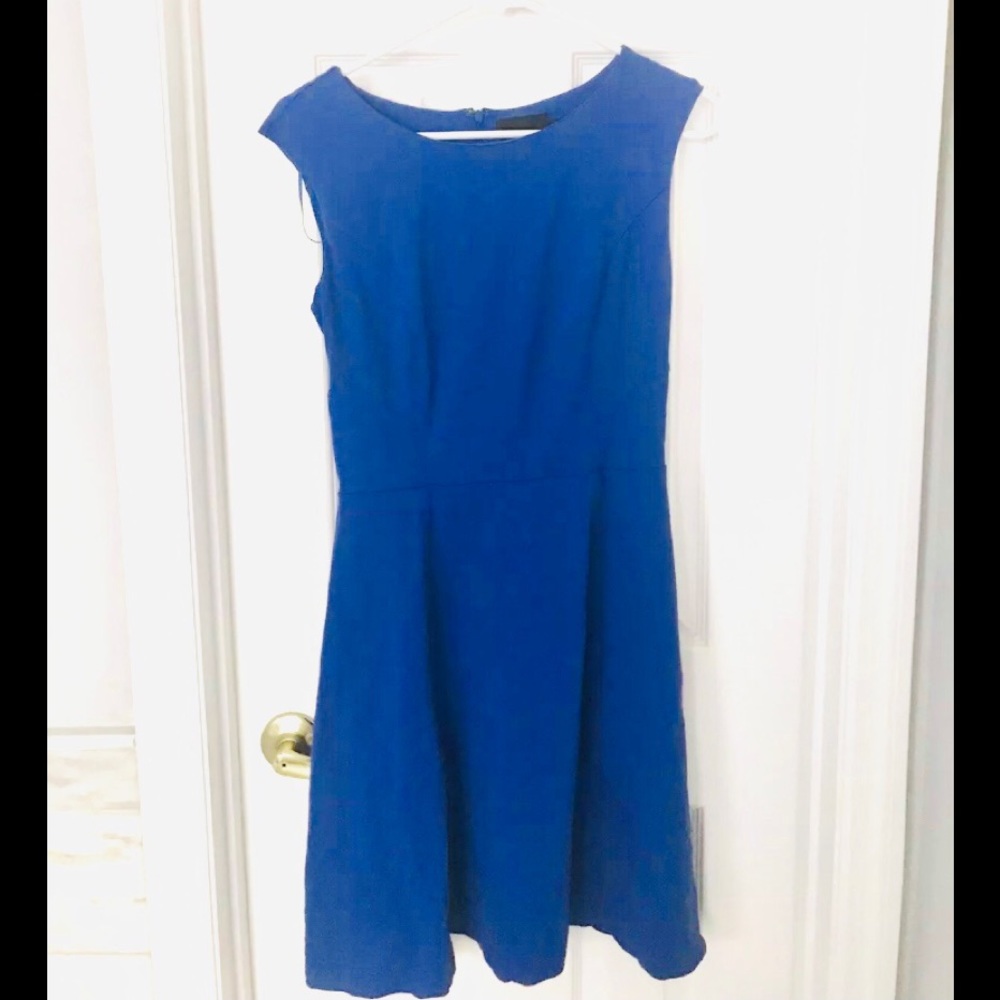 Cynthia Rowley cobalt blue stretch dress. Classic for work. Small